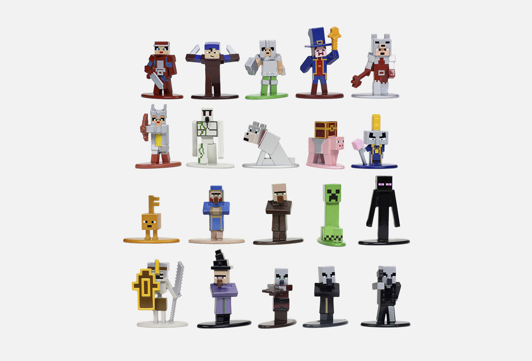 Изображение товара Набор Jada Toy Minecraft wave 4