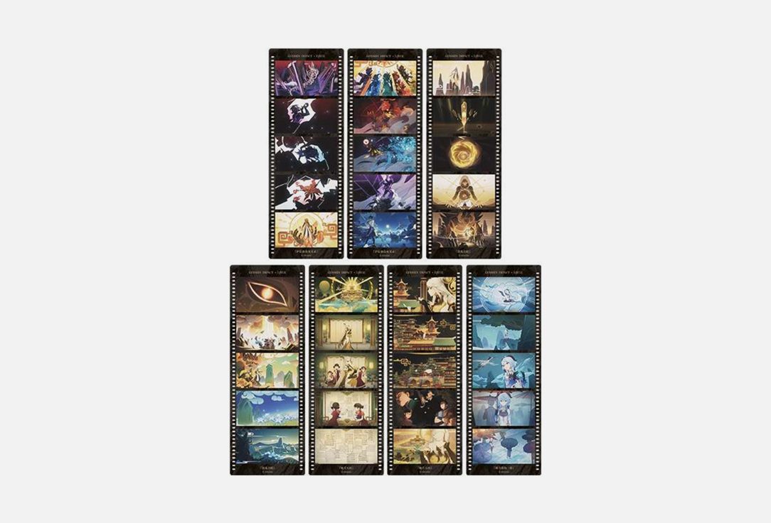 

Набор закладок GENSHIN IMPACT, Liyue Harbor 7 шт