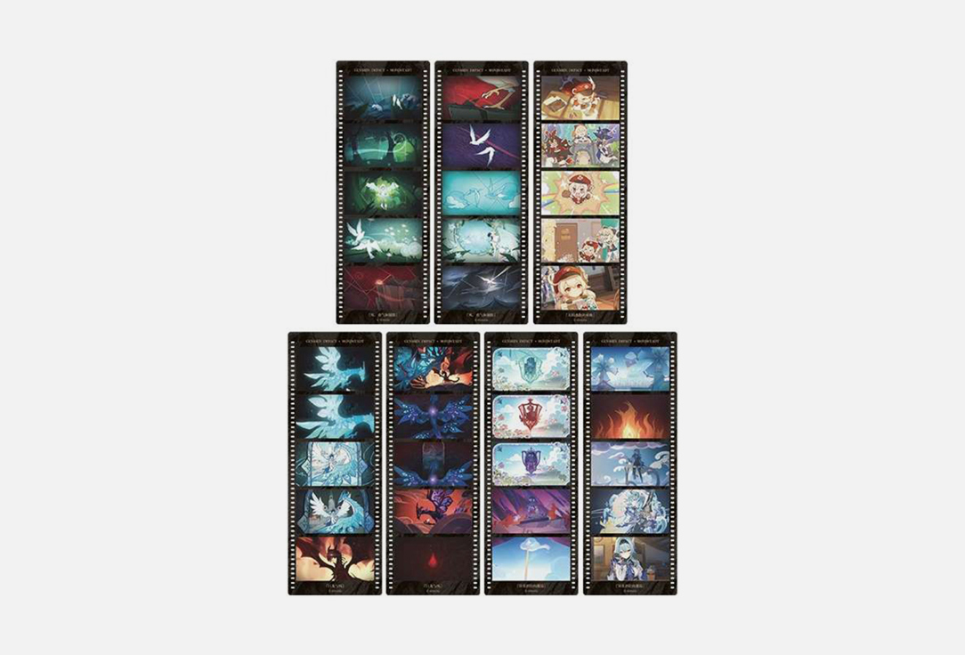 

Набор закладок GENSHIN IMPACT, Mondstadt 7 шт