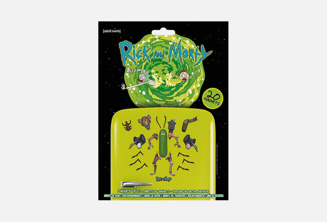Изображение товара Набор магнитов Pyramid International Rick And Morty
