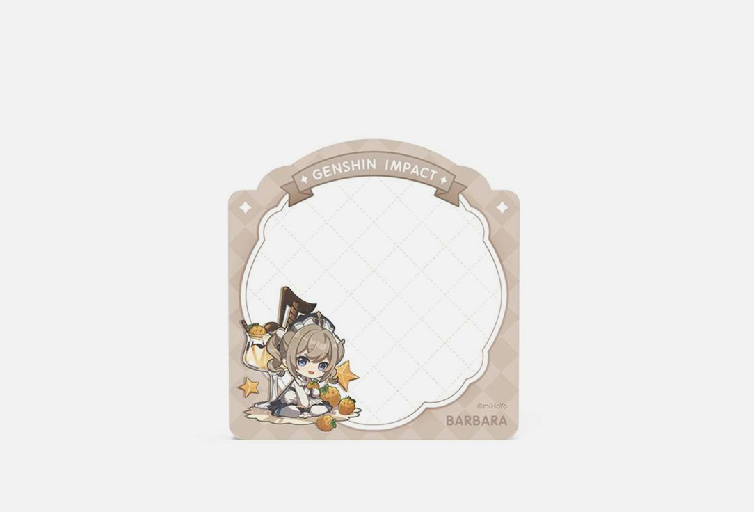 

Стикеры для заметок GENSHIN IMPACT, Barbara 1 шт