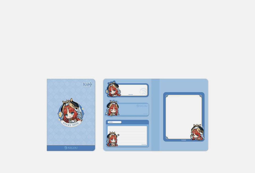 

Стикеры для заметок GENSHIN IMPACT, Chibi Nilou 1 шт