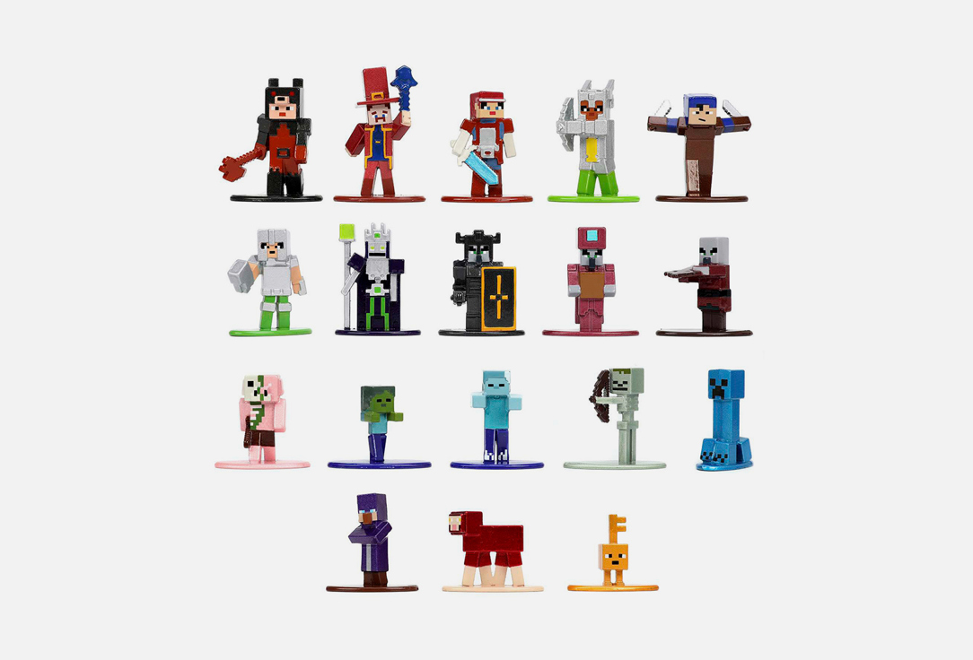 

Фигурки JADA TOY, Minecraft Wave 7 18 шт