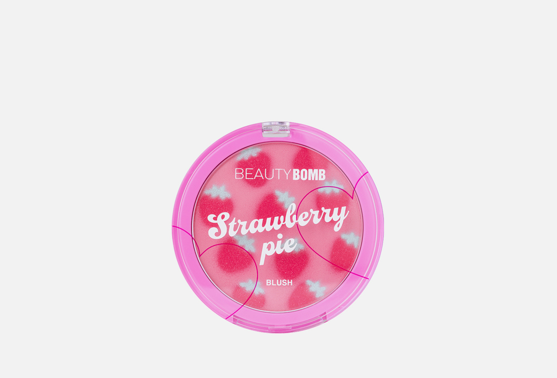 Румяна для лица BEAUTY BOMB Blush for face Strawberry pie 7.5 г румяна beauty bomb blush sweetheart 3 5 гр