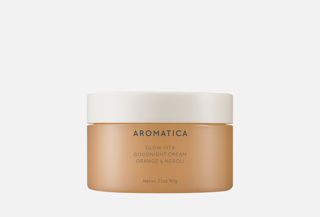 Ночной крем для лица Aromatica Glow vita goodnight cream orange & neroli 