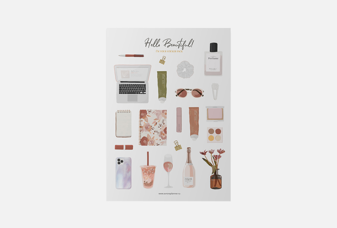 

Стикеры OMARIE, Daily routine 1 шт