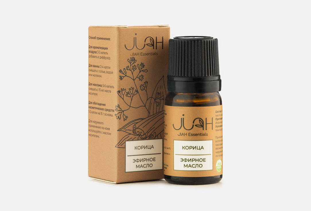 Эфирное масло JIAH ESSENTIALS Корица 10 мл