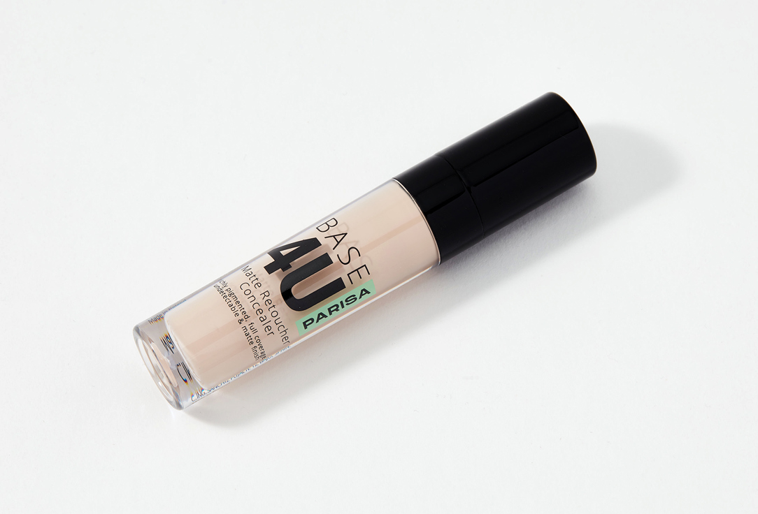 Матовый жидкий консилер Parisa Cosmetics Matte liquid concealer 04, Warm biege