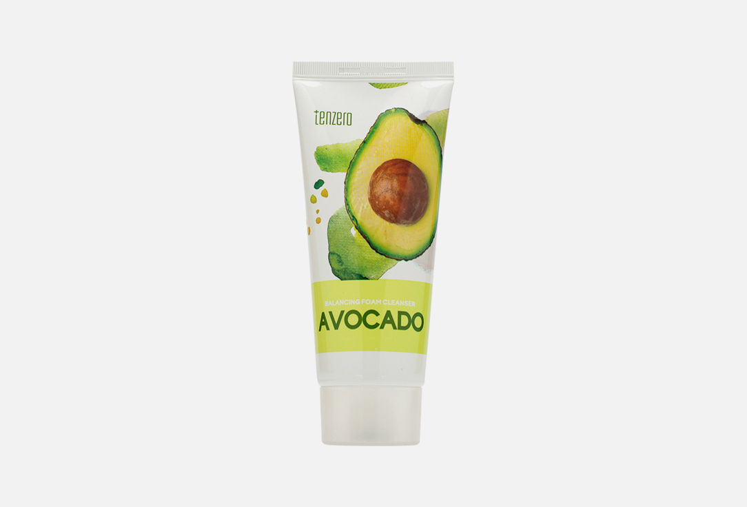 Пенка для умывания с экстрактом авокадо TENZERO Avocado 180 мл