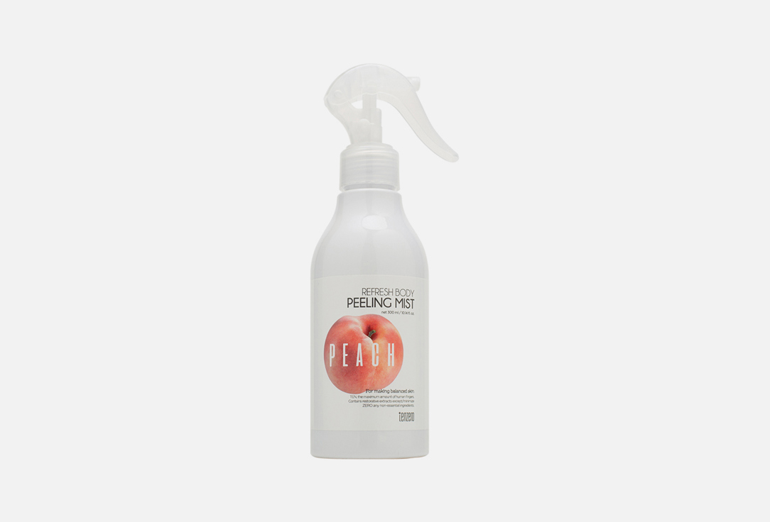 Отшелушивающий пилинг-мист для тела TENZERO Refresh Body Peeling Mist Peach 300 мл
