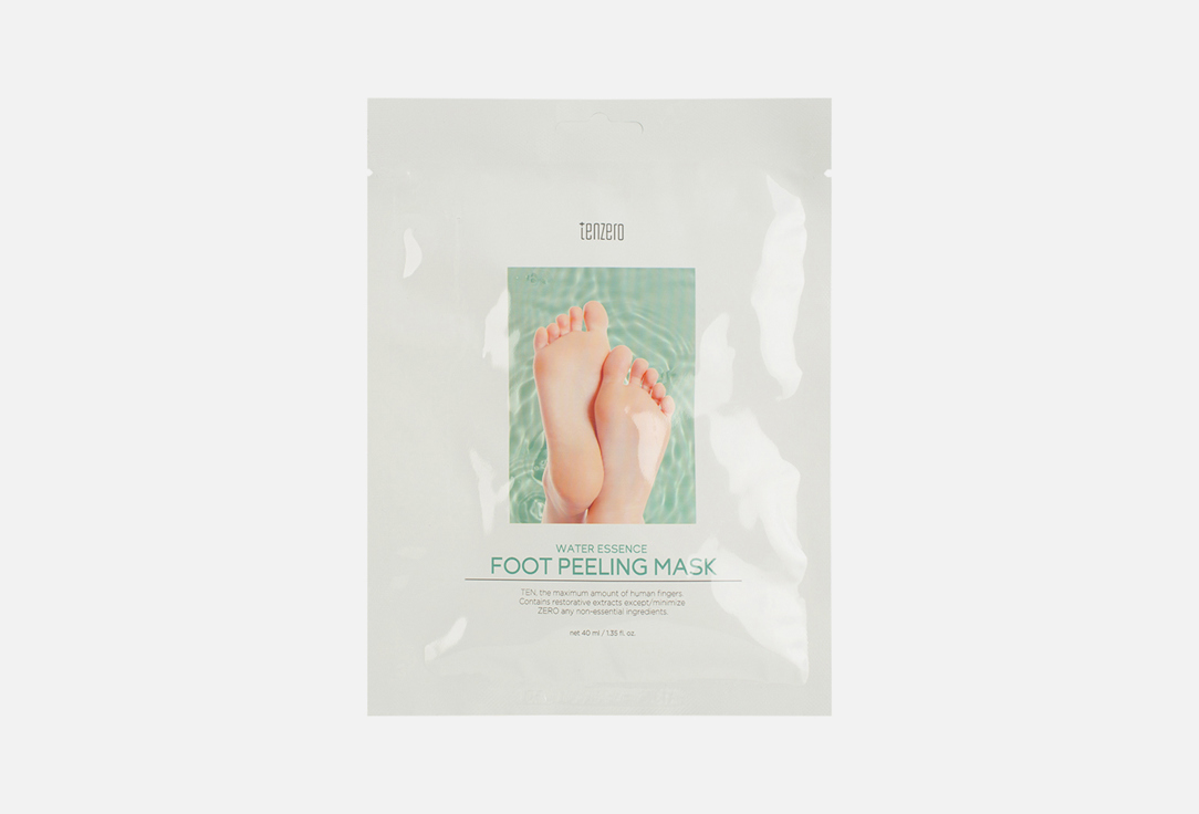 Изображение товара Маска-пилинг носочки для ног Tenzero Water Essence эффективное средство для ухода