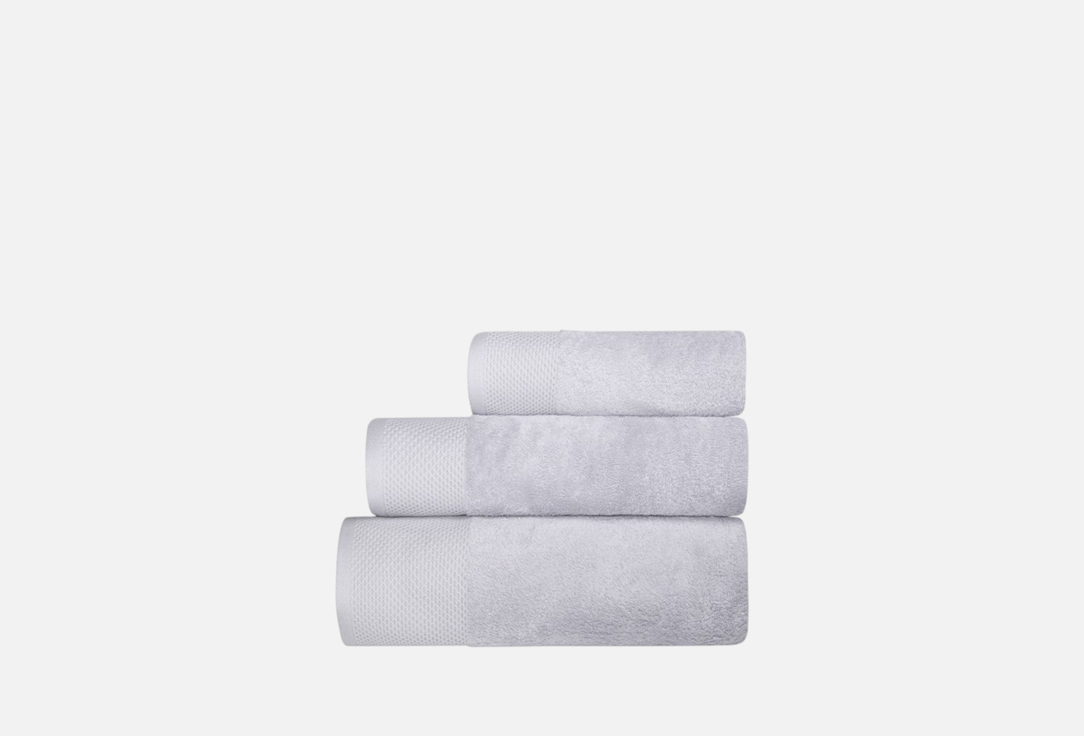 

Набор полотенец махровых BELLEHOME, Белый, Смоки 3 шт