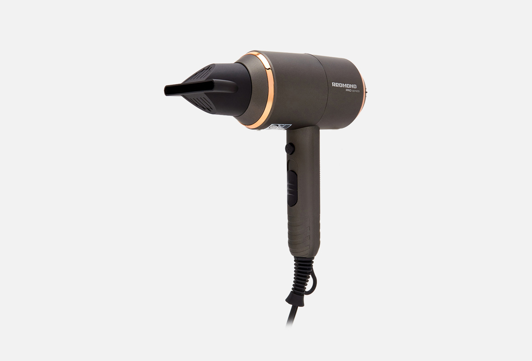 

Фен REDMOND, Серый, RF-535 серый-золото хром 1 шт