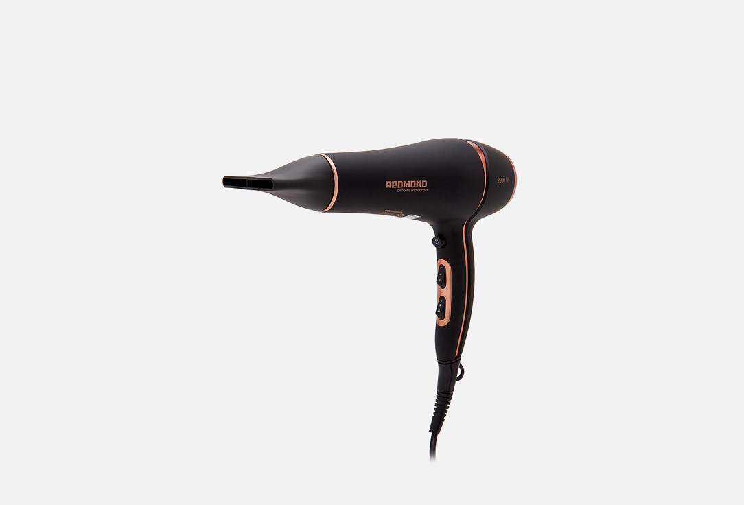 

Фен REDMOND, Черный, RF-CB526 Черный 1 шт