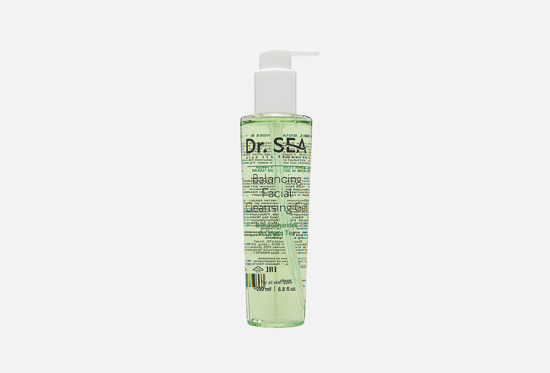 Изображение товара очищающий гель для лица Dr.Sea BIOSACCHARIDES & GREEN TEA