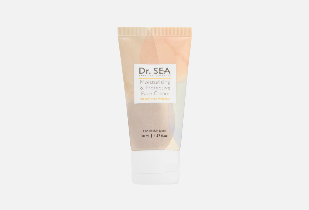Изображение товара Увлажняющий и защитный крем для лица SPF30+ Dr.Sea MOISTURISING & PROTECTIVE