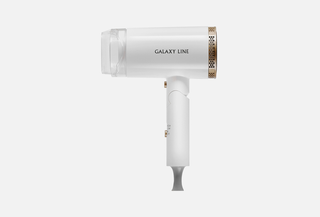 Фен GALAXY LINE GL 4353 белый 1 шт фен расческа galaxy line gl 4411л