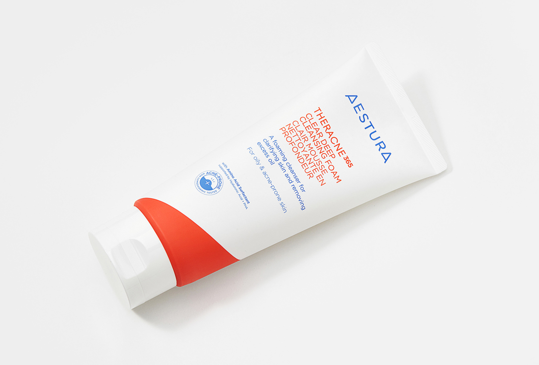 Очищающая пенка для проблемной кожи AESTURA Theracne365 clear deep cleansing foam 