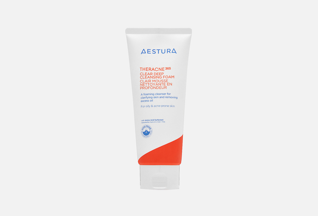 Изображение товара Очищающая пенка для проблемной кожи AESTURA Theracne365 clear deep cleansing foam