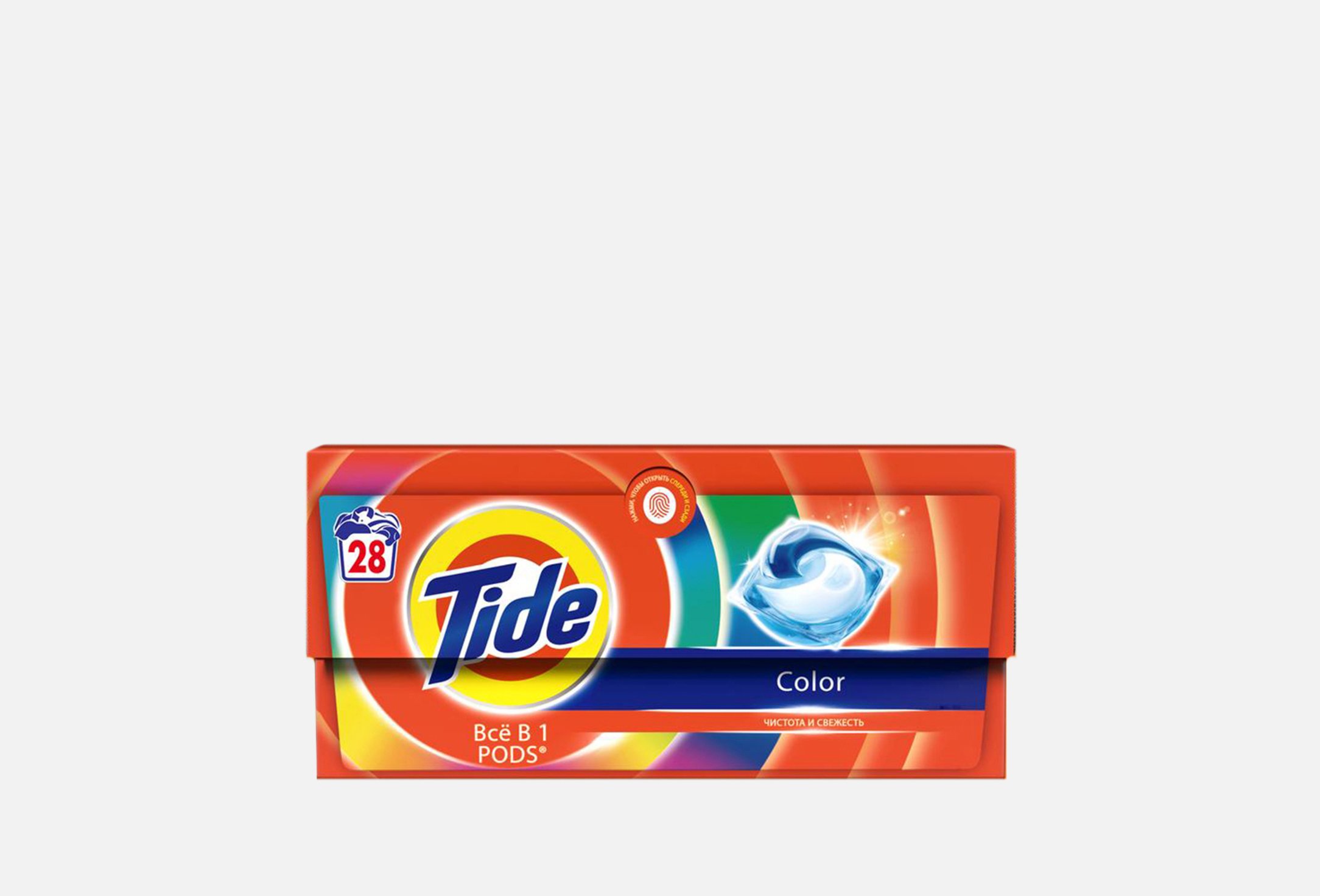 Tide Color Swiled Tide Капсулы для стирки Color 28 шт — купить в Алматы и Шымкенте