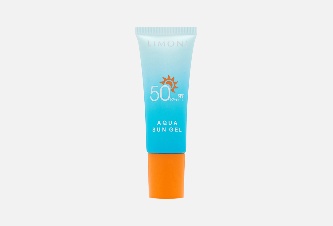 Солнцезащитный гель для лица и тела  SPF 50+РА++++  LIMONI Aqua Sun Gel  