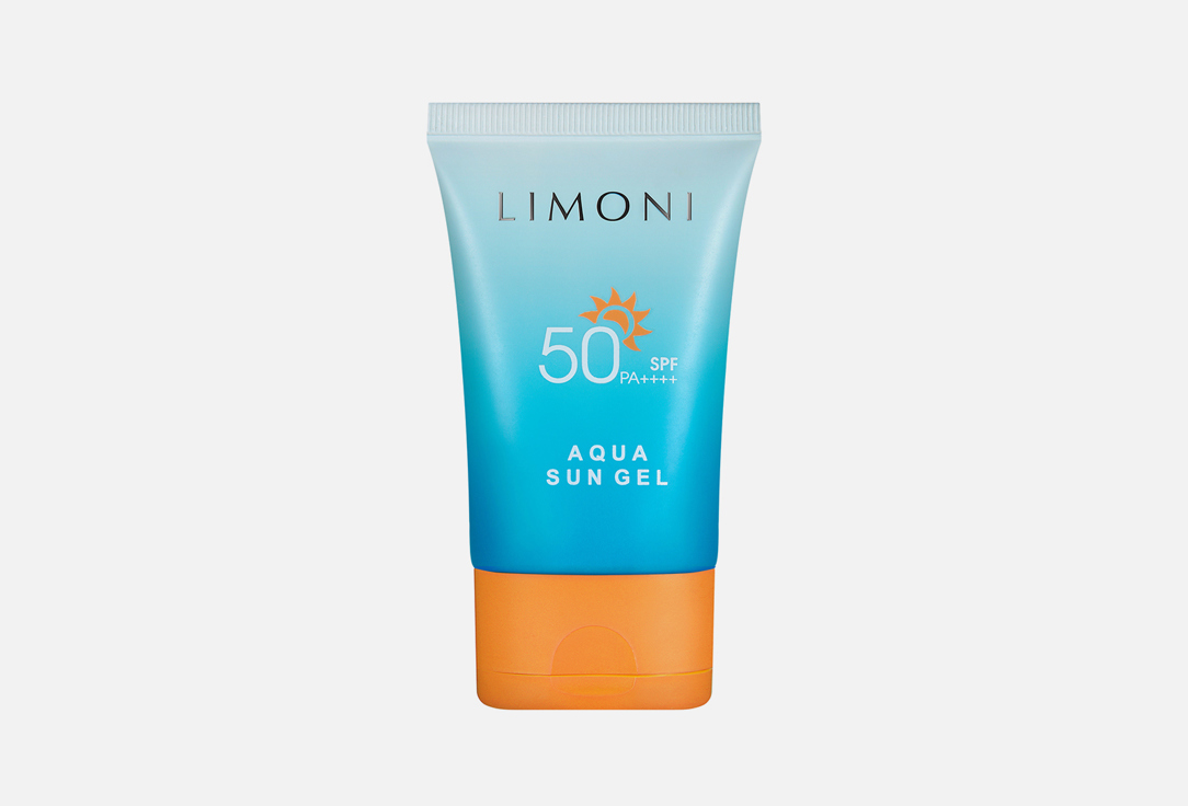 Солнцезащитный гель для лица и тела  LIMONI Aqua Sun Gel SPF 50+РА++++  