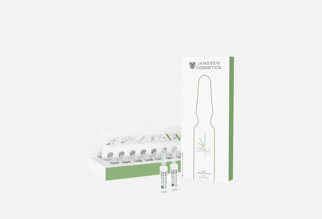 Изображение товара Успокаивающий ампульный концентрат для лица Janssen Cosmetics CBD Calming Fluid