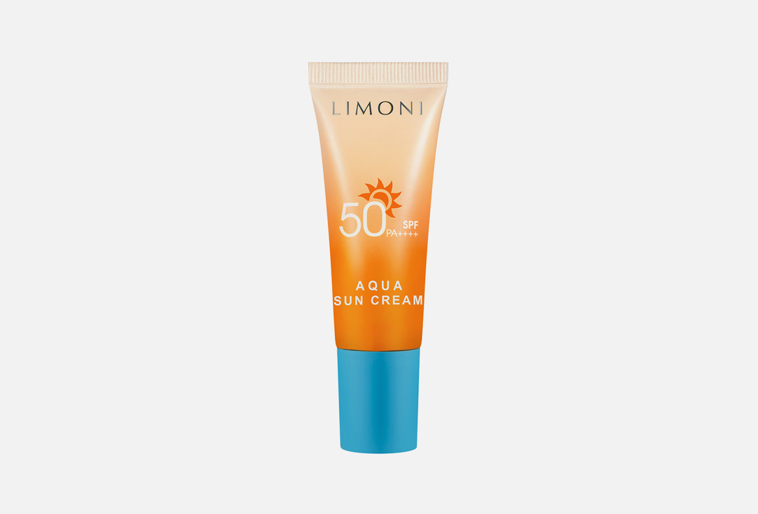 Солнцезащитный крем для лица и тела  LIMONI Aqua Sun Cream SPF 50+РА++++  