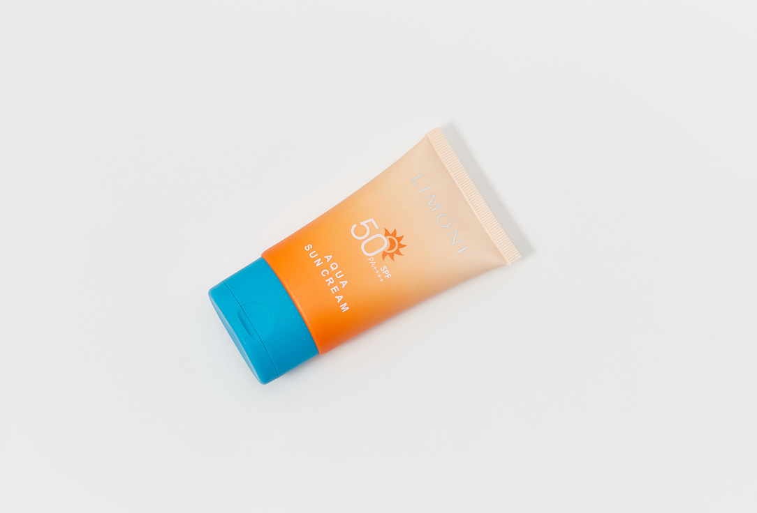 Солнцезащитный крем для лица и тела  SPF 50+РА++++  LIMONI Aqua Sun Cream  