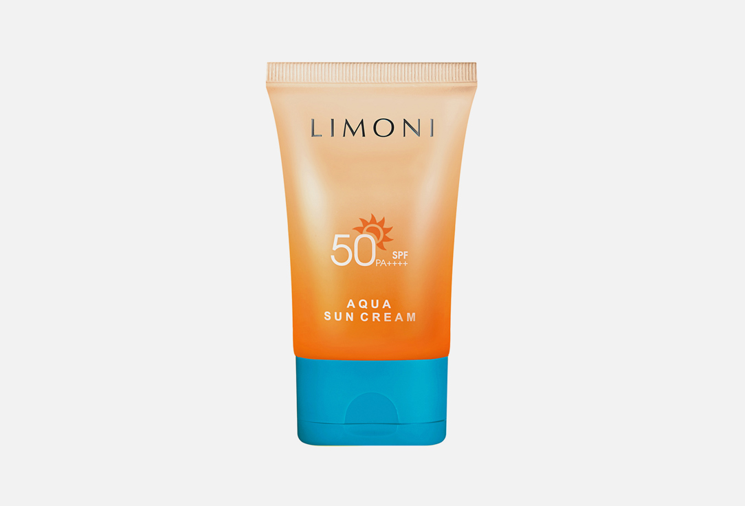 Солнцезащитный крем для лица и тела LIMONI Aqua Sun Cream  SPF 50+РА++++  
