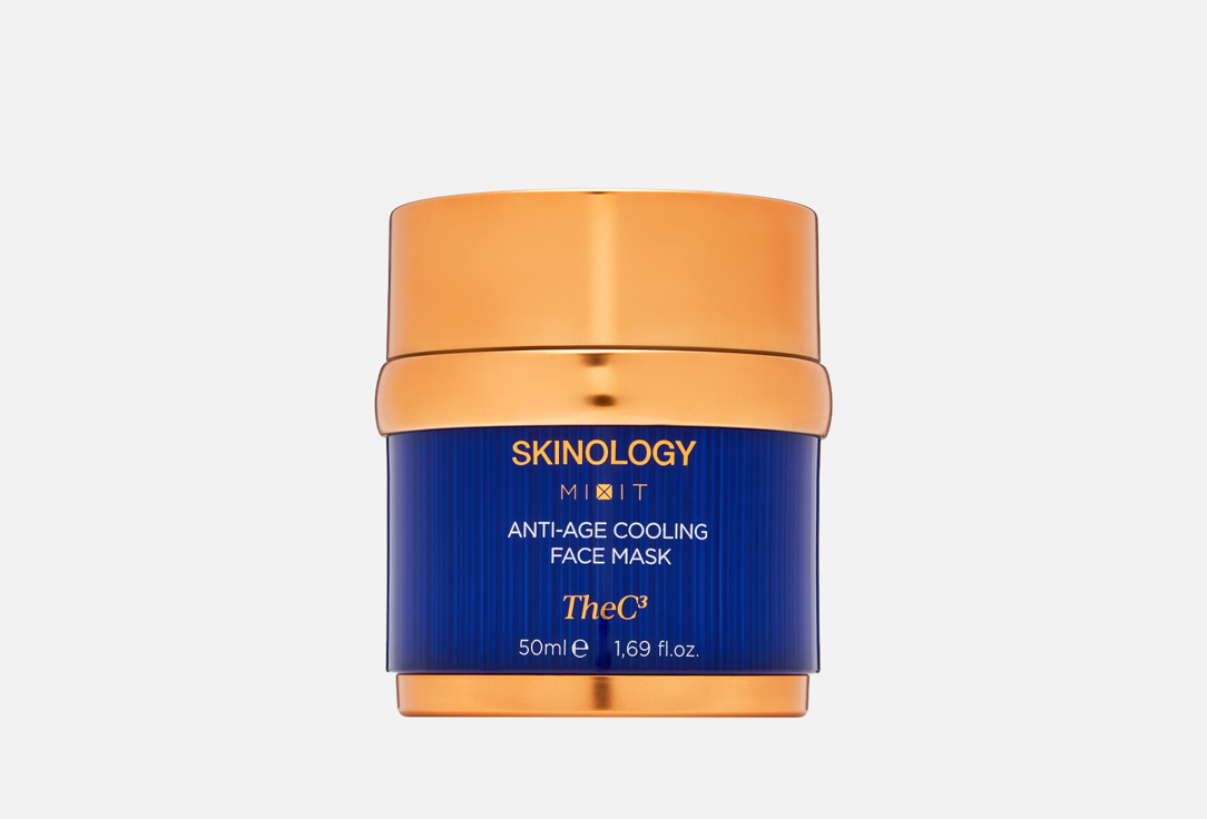 MIXIT Маска д/лица Skinology Anti-Age Cooling 50мл