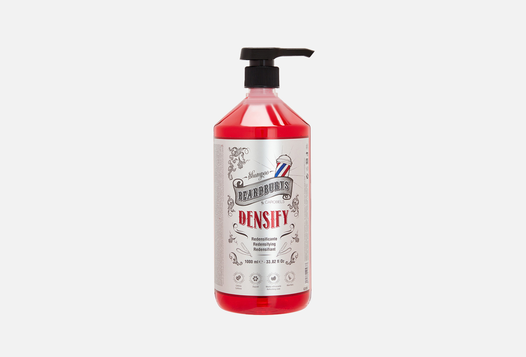 цена Укрепляющий шампунь для волос BEARDBURYS Densify Shampoo 1000 мл