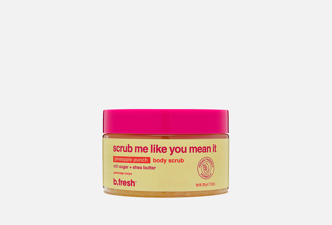 Изображение товара Сахарный скраб для тела с энзимами B.fresh Scrub me Like you mean it