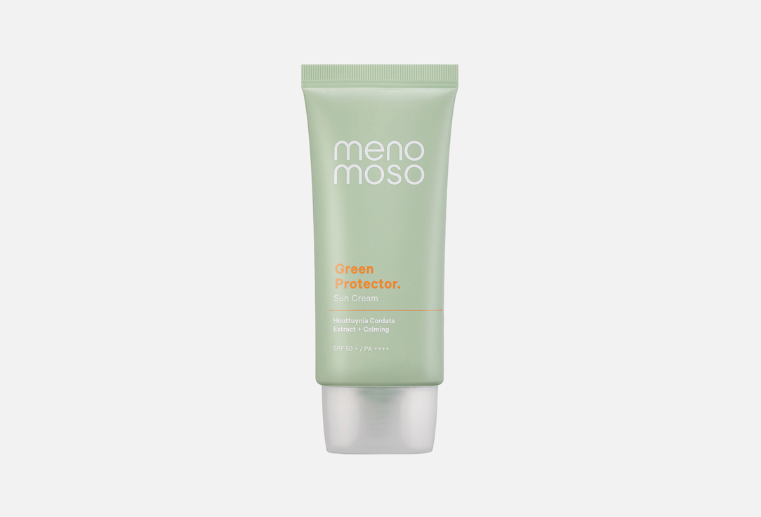 Успокаивающий солнцезащитный крем для лица MENOMOSO Green Protector Sun SPF 50+ PA++++  