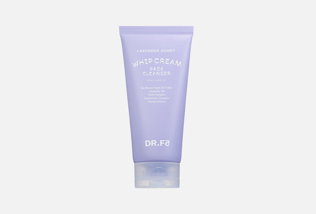 Очищающая маска-пенка для лица DR.F5 DR.F5  Whip Cream Pack Cleanser Lavender Honey 