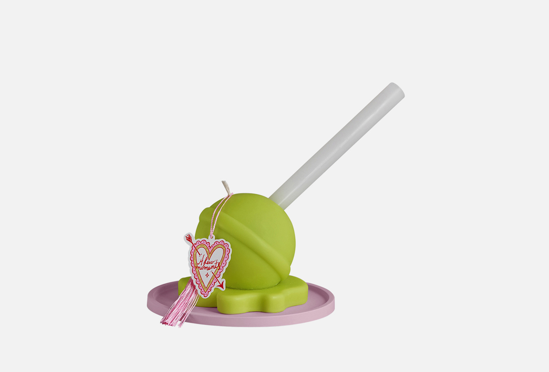 Свеча A FEW MOMENTS Lollipop, салатовая 1 шт