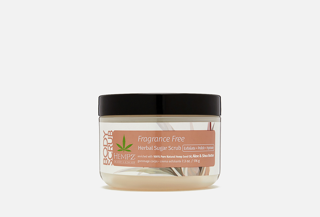 

Скраб сахарный для тела HEMPZ, Fragrance Free 176 г