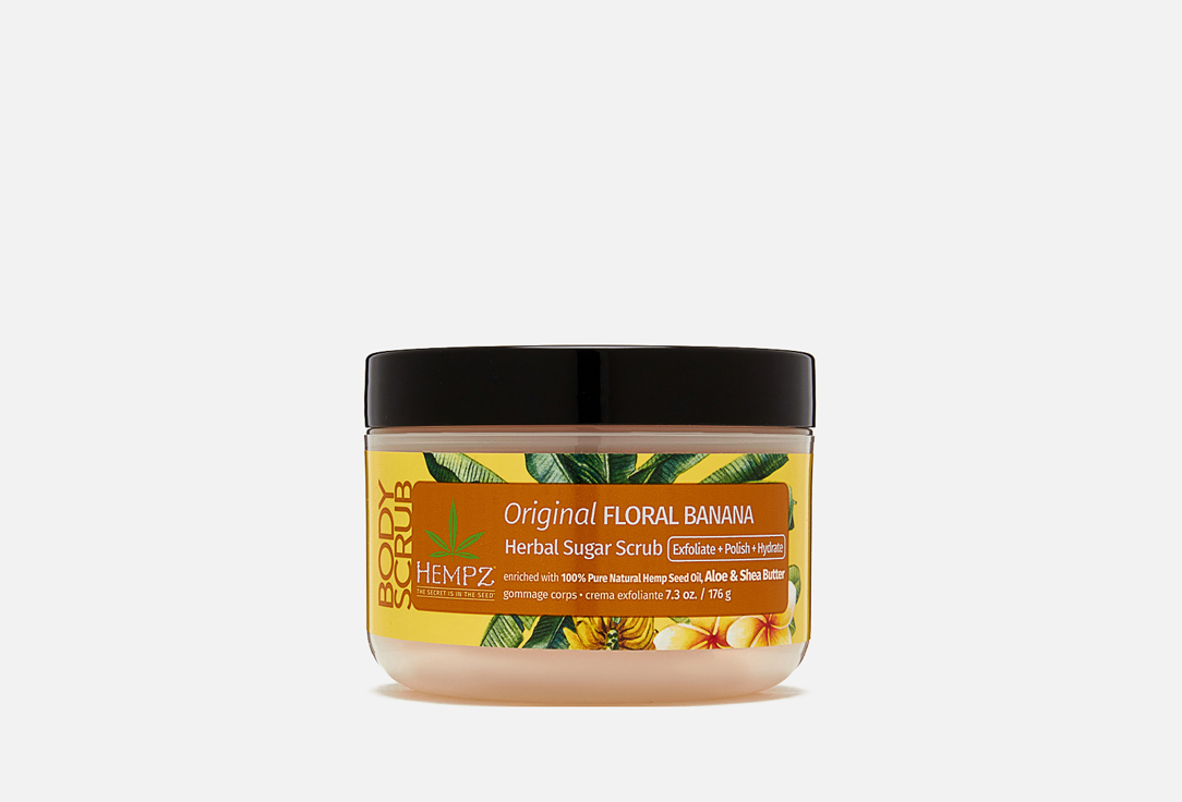 Изображение товара Скраб сахарный для тела HEMPZ Original Floral Banana