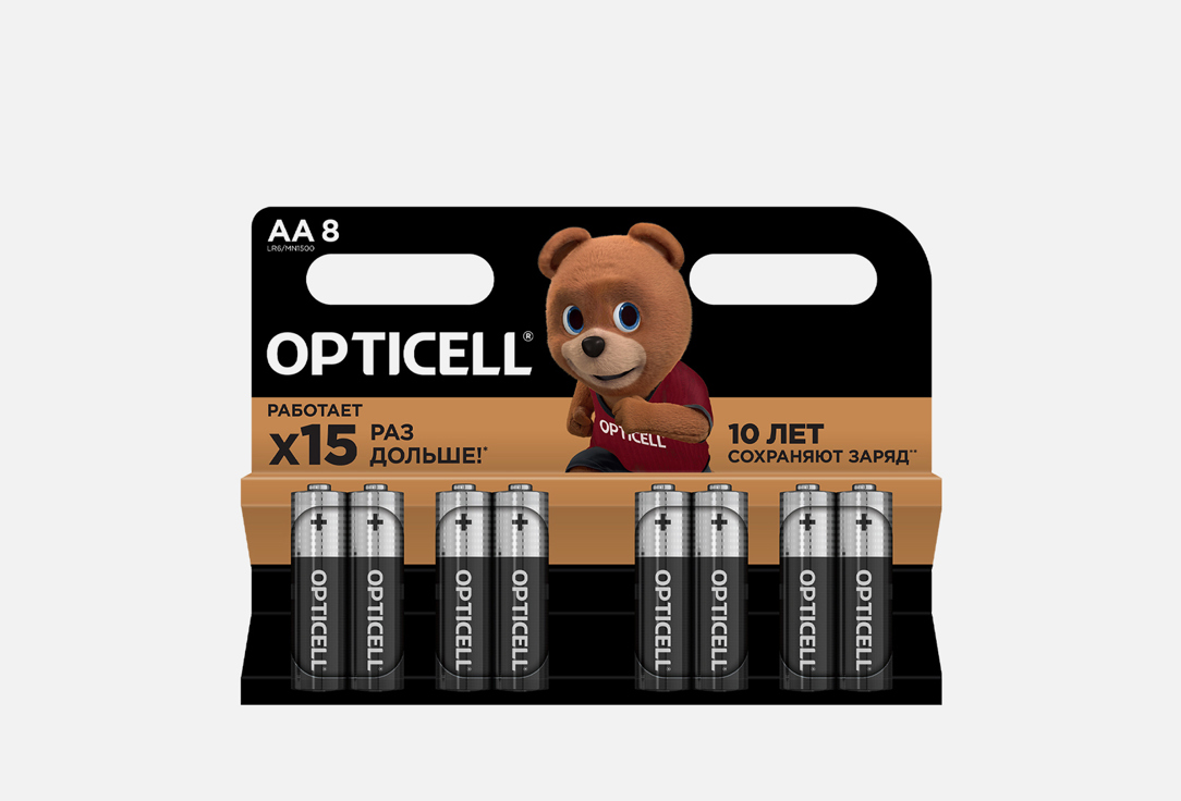 Батарейки OPTICELL Basic AA 8 шт