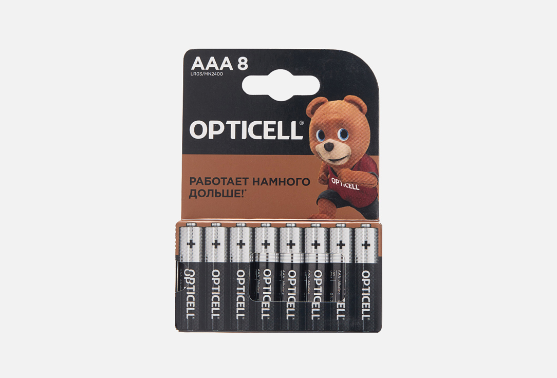 

Батарейки OPTICELL, Basic AAA 8 шт