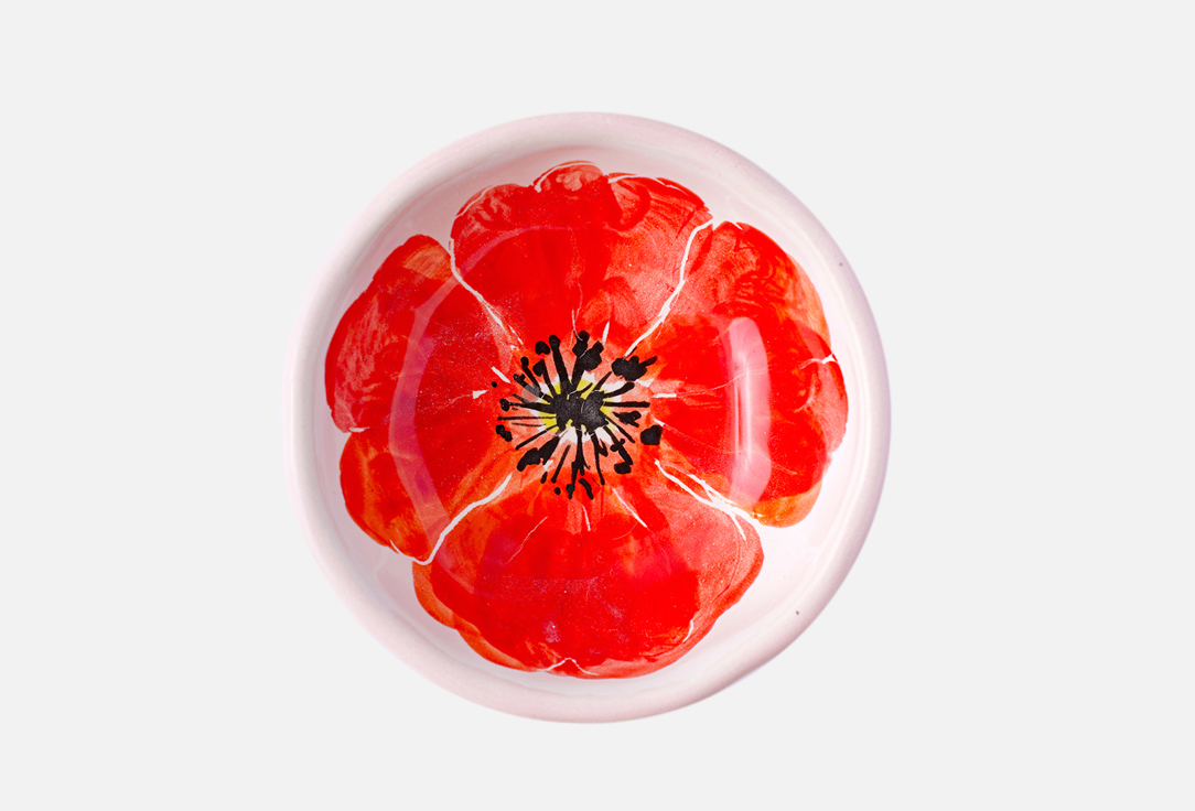 Изображение товара Соусник Odaryadarya Мак из керамики для кухни с ручной росписью