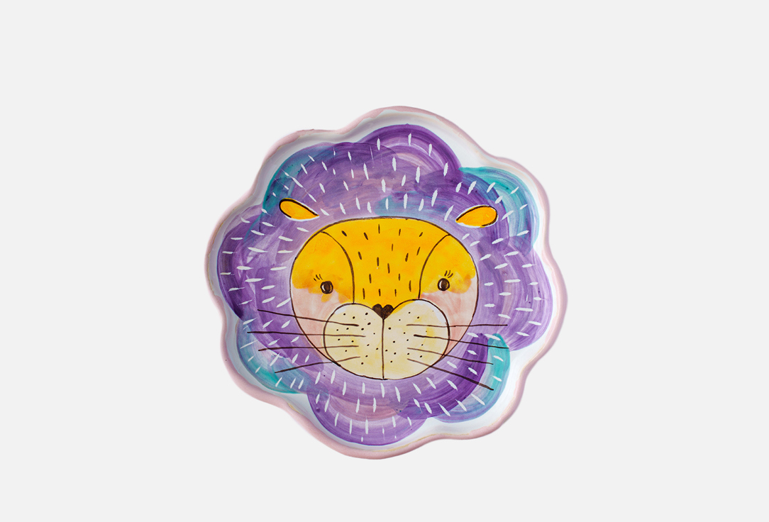 Акварельный лев 18 см