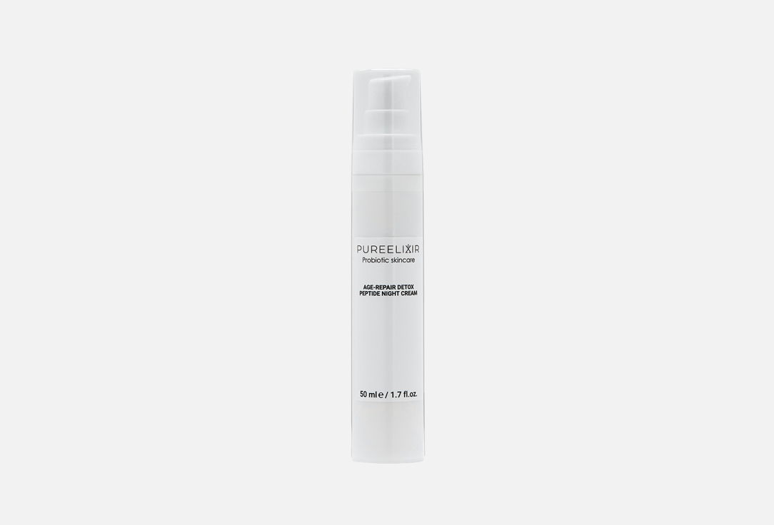 Антивозрастной ночной крем для лица PUREELIXIR AGE REPAIR TREATMENT PEPTIDE 50 мл