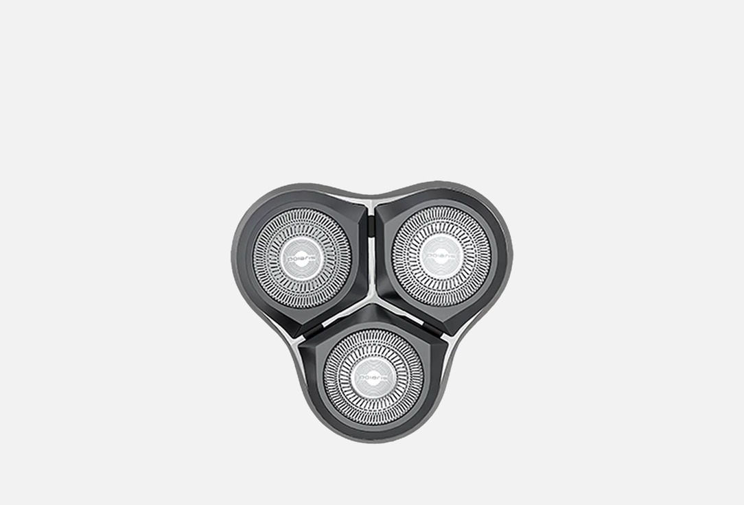 Изображение товара Сменные бритвенные головки Polaris PMRB 06 для роторных бритв с 5 лезвиями и влагозащитой