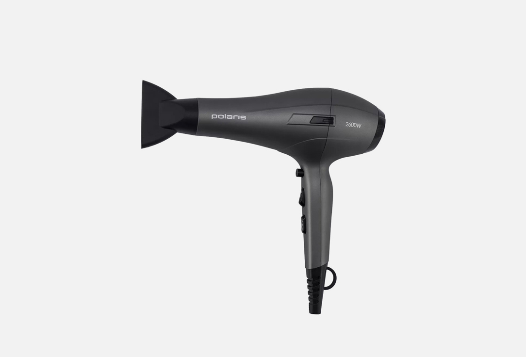 Изображение товара Фен Polaris PHD 2600ACi Salon Hair Grey/Graphite