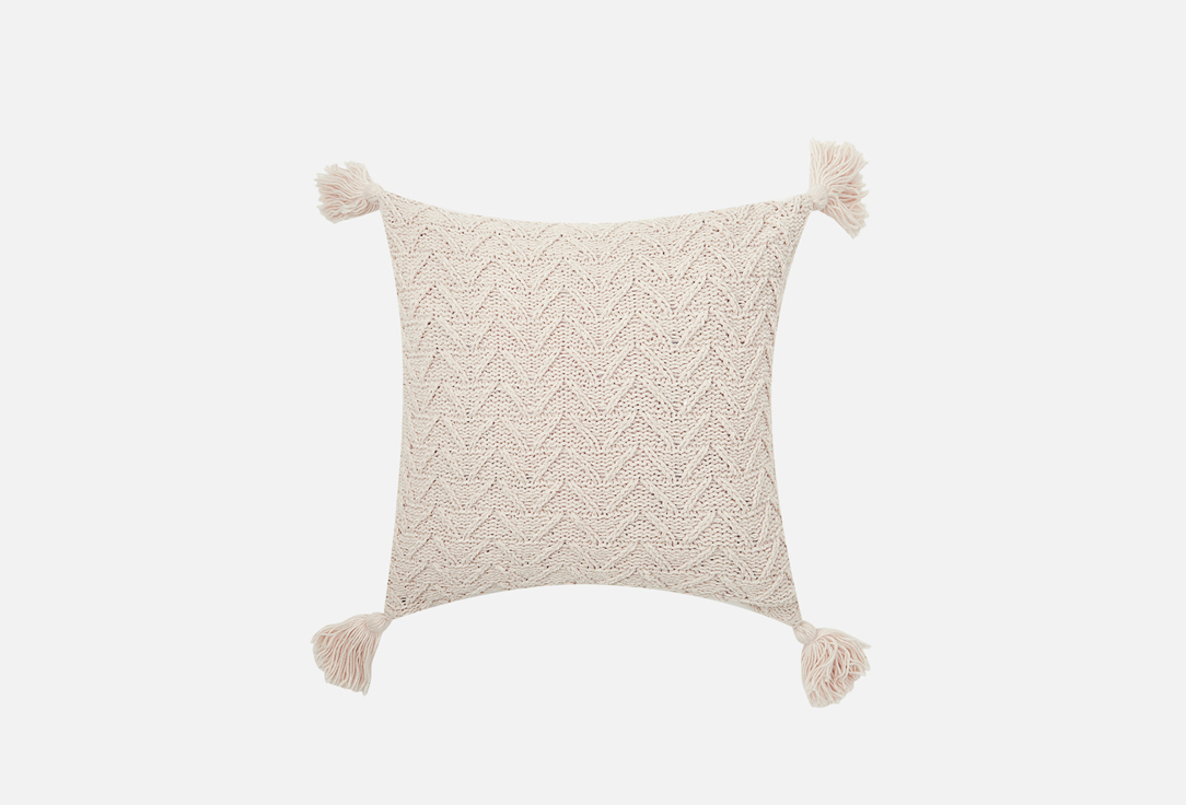 

Наволочка DIVNAYA IVA, Розовый, Синель розово-бежевая 1 шт