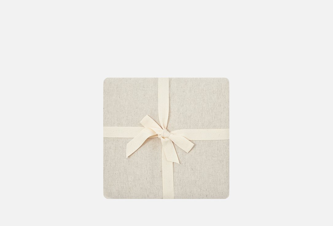 Изображение товара Натяжная простыня Divnaya Iva из льна и хлопка на резинке