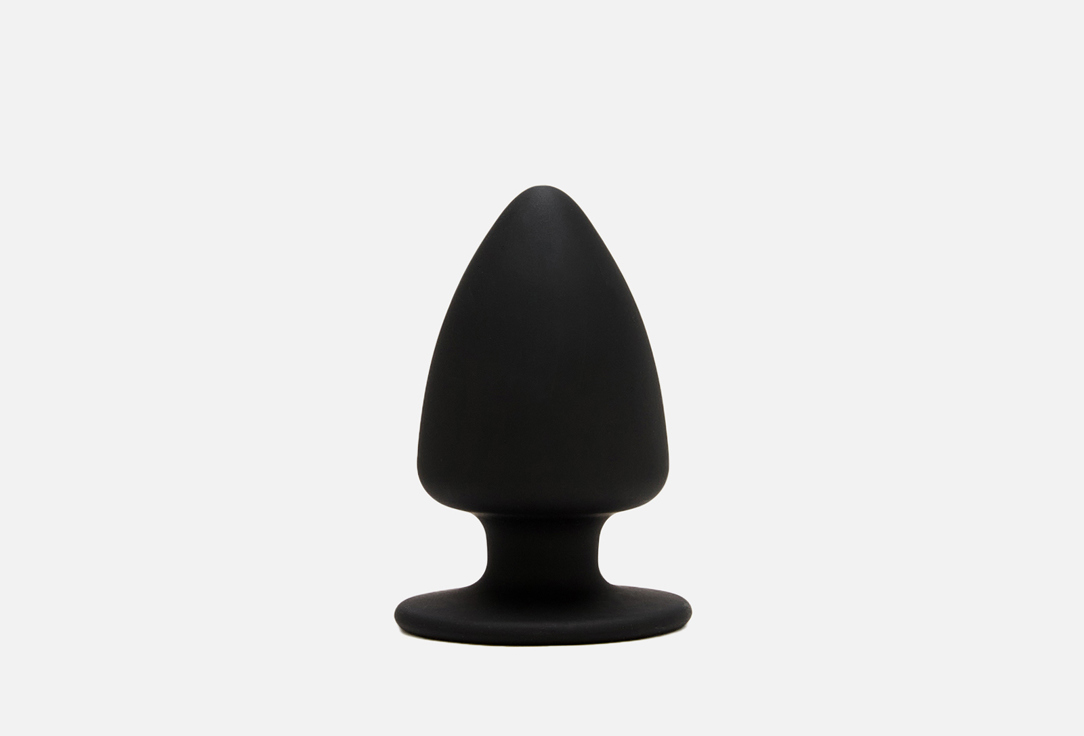 Изображение товара Анальная втулка SILEXD Plug Model 1 черная 8 см гипоаллергенный силикон