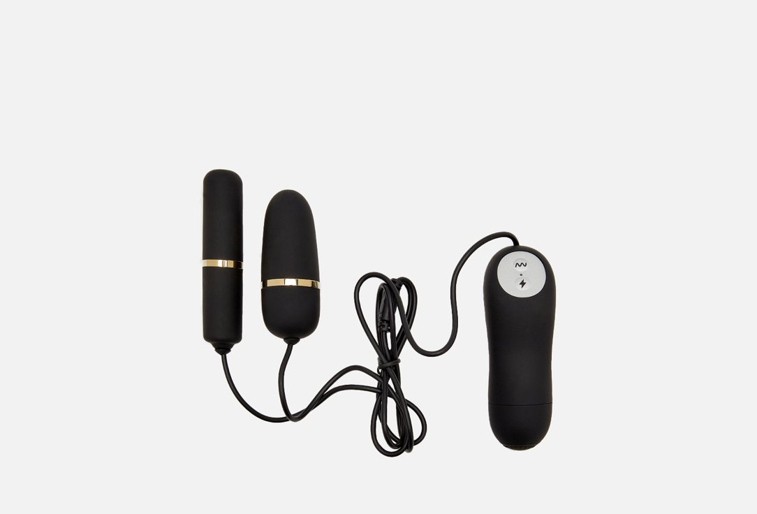 Изображение товара Вибропуля и виброяйцо с электростимуляцией Pretty Love double vibro -bullets