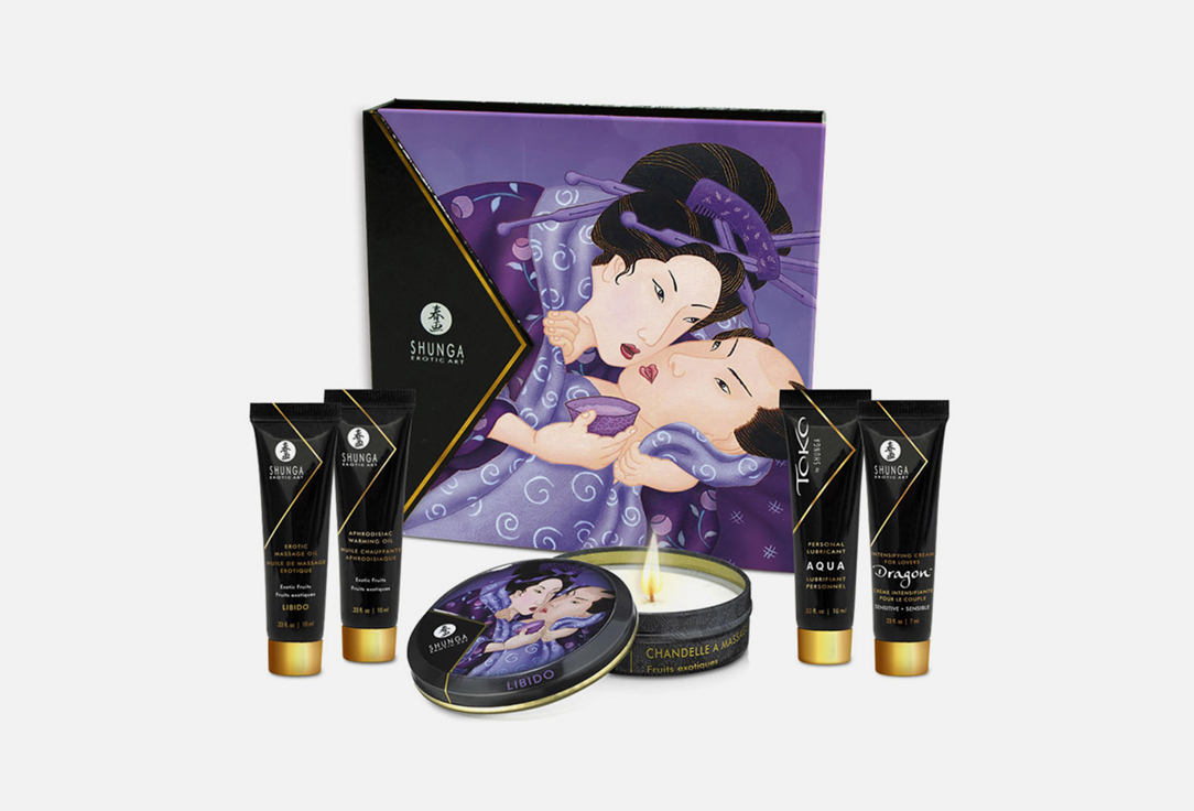 Набор для эротического массажа Shunga Geisha's Secret 